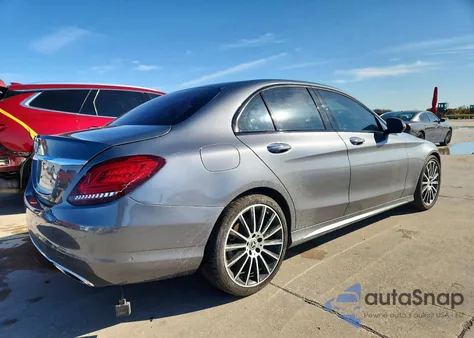 2020 Mercedes-Benz C 300 из США, поврежденный, VIN 55SWF8DB0LU322984